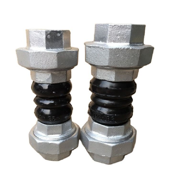 Twin Sphere Union Rubber Expansion Joint Twin Sphere Union Rubber Expansion Joint